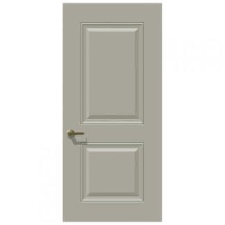 2-Panel Embossed Hollow Metal Door