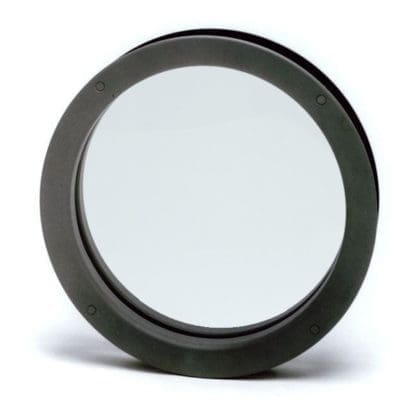 Air Louvers VLFR Round Vision Lite PAK with 1/4″ Clear Tempered Safety Glass