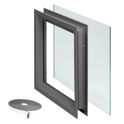 NGP (National Guard) L-FRA100 Vision Lite Kit Pack with 1/4″ Clear Tempered Glass