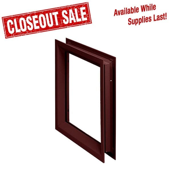 Advantage 784G Vision Lite Frame for 3/16″, 1/4″ or 5/16″ Glass, 1-3/4″ Thick Door