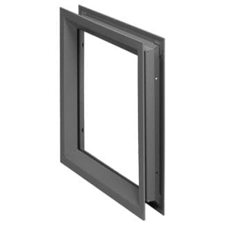 NGP (National Guard) L-FRA100 Vision Lite Frame for 3/16″, 1/4″ or 5/16″ Glass, 1-3/4″ Thick Door