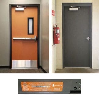 Fire-Rated Metal Door